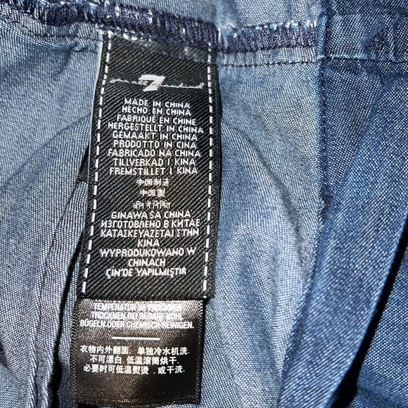 7 for All Mankind jumpsuit - Picture 6 of 6